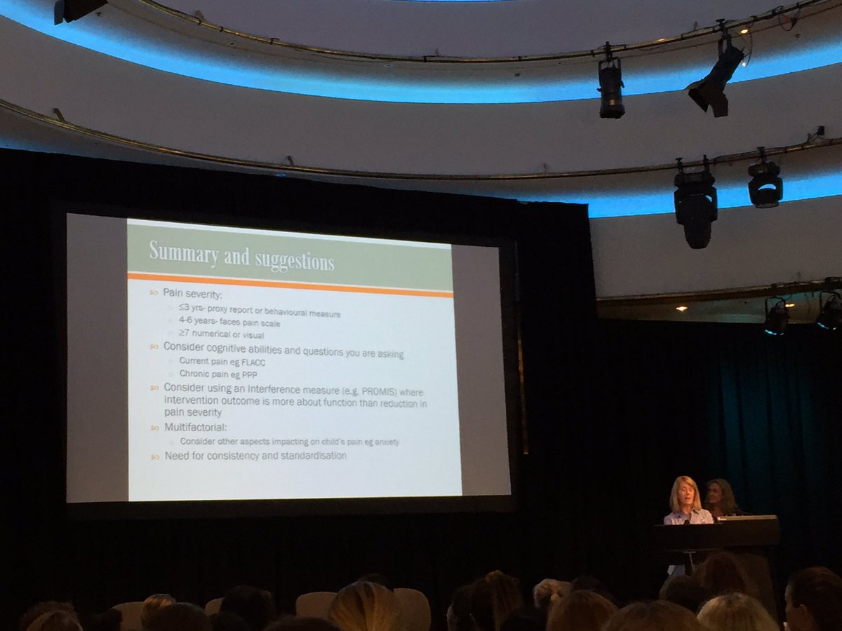 CpAchieve's tweet photo. Fantastic joint presentation from physiotherapists Jennifer Lewis @westmeadkids &amp; Nadine Smith @PerthChildrens on current clinical assessment and management practices in pain in Sydney &amp; Perth @AusACPDM #MakingADifference https://t.co/1hMY1hYUSZ