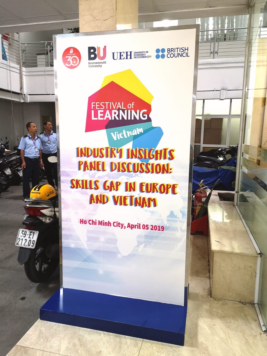GFoL2019's tweet photo. Final day of the #GlobalFoL2019! Today the festival starts at Co.op Mart, Ho Chi Minh City. We are excited for our industry visit today, doesn’t time fly? #WoWForum #UKVNHENetwork https://t.co/zMh5MnABwR
