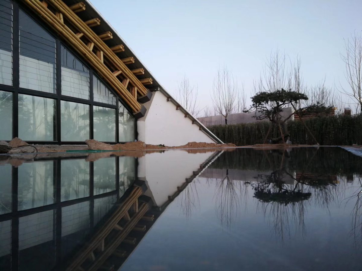 INBARofficial's tweet photo. The INBAR Pavilion at #Expo2019 in #Beijing, #China - https://t.co/cr7dQTFiRr
#Construction #BuildWithBamboo https://t.co/w52CQ84XQV