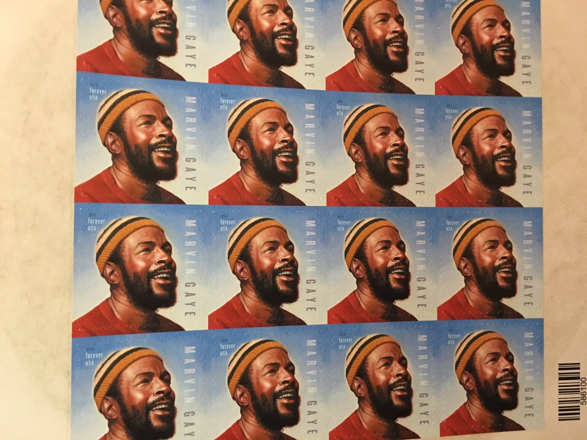 Marvin Gaye forever stamps went on sale April 2, what would have been the singer’s 80th birthday. Clerk at the Fort Street <a href="/USPS/">U.S. Postal Service</a> in #Detroit said they sold out immediately. Supply just replenished. <a href="/freep/">Detroit Free Press</a> <a href="/FreepEnt/">Freep Entertainment</a> <a href="/Motown_Museum/">Motown Museum</a> #Motown <a href="/APS_stamps/">American Philatelic Society</a>