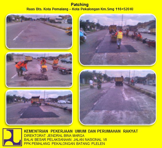 PPK07Plelen's tweet photo. 5/4/2019 : pelaksanaan pekerjaan rutin jalan PPK 1.2 Prov. Jateng (Pemalang-Pekalongan-Batang-Plelen) @ganjarpranowo @infobbpjn7 @dpubmckjateng https://t.co/povC7Y5Ee4