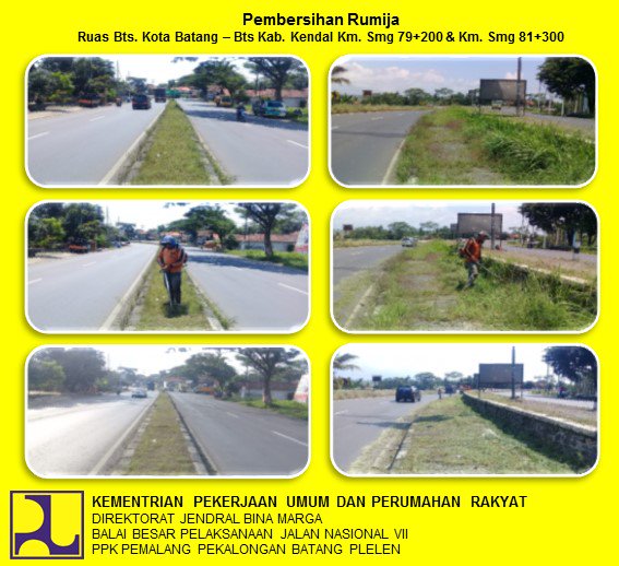 PPK07Plelen's tweet photo. 5/4/2019 : pelaksanaan pekerjaan rutin jalan PPK 1.2 Prov. Jateng (Pemalang-Pekalongan-Batang-Plelen) @ganjarpranowo @infobbpjn7 @dpubmckjateng https://t.co/povC7Y5Ee4