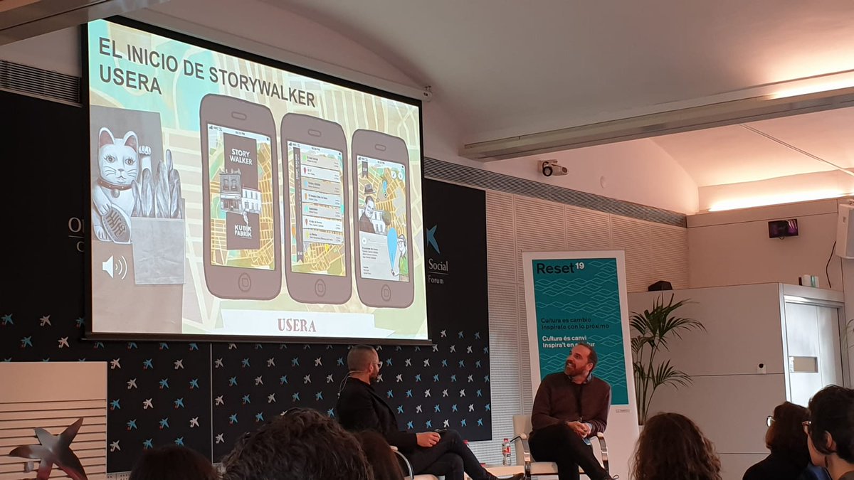 Storywalker y teatro con Fernando Sánchez Cabezudo <a href="/fscabezudo/">Fer Sanchez-Cabezudo</a> <a href="/JofreFont/">Jofre Font</a>
 #Reset19