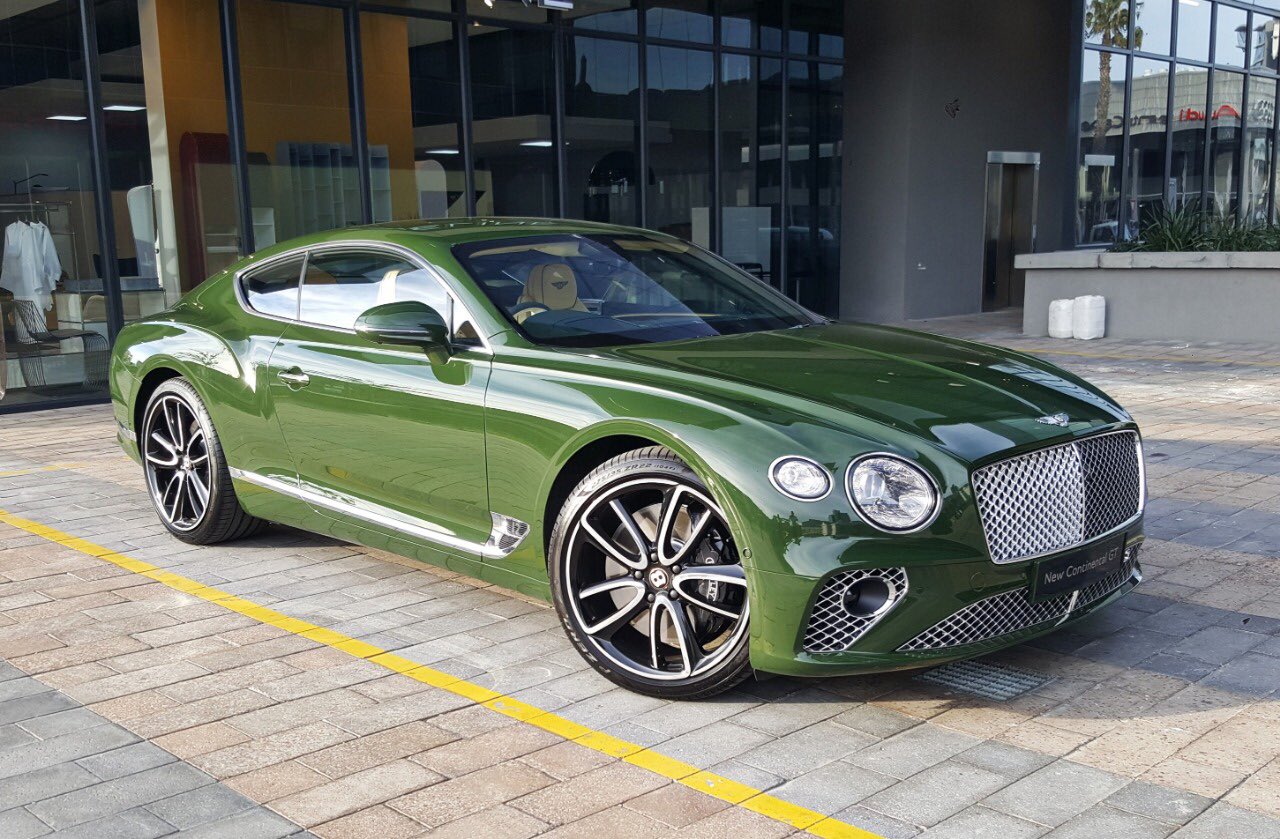 Bentley Continental 2021 Green