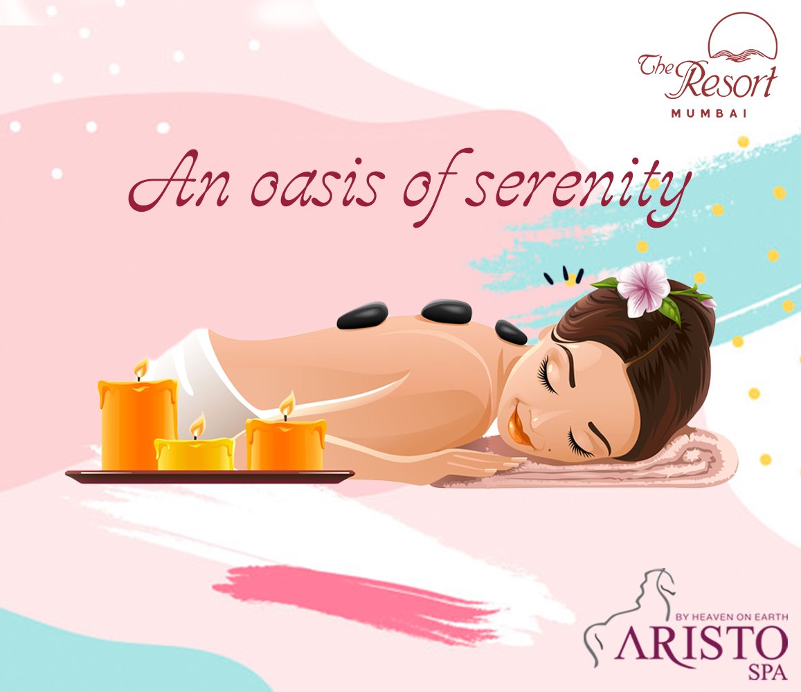 Evoke calm with organic care at our Aristo Spa.

Visit us at theresortmumbai.com

#TheResort #BeachResort #FiveStarHotel
#ResortInMumbai #BeachResortInMumbai #WeekendGetway #Fun #Relax #Spa #Calm #Massage #Organic #Weekend #SpaExperience #Relaxation