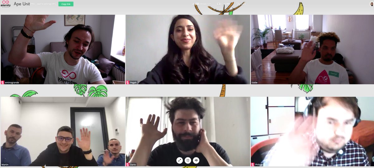 em's tweet image. Love our daily-standups at @aeternity