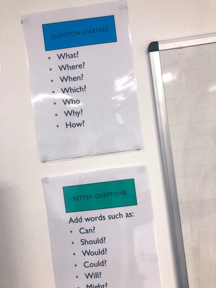 TeacherToolkit's tweet photo. Great scaffolding resources in this classroom 👏🏻  A simple way to support students with sentence structure. 

#Language #Literacy https://t.co/gMWUsByknv