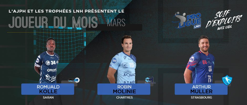 Très heureux de faire partie des 3joueurs nommés pour le mois de mars!
 Alors maintenant un petit vote pour moi !!!!
 lnh.fr/proligue/sonda……