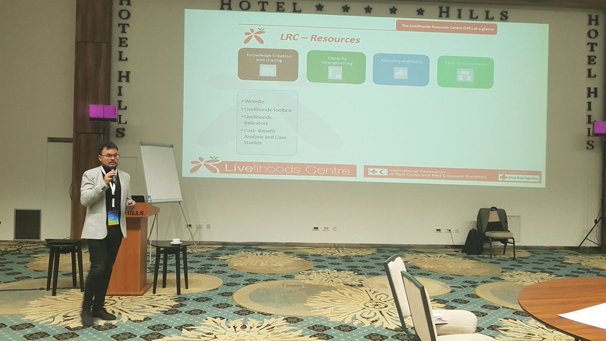 livelihoodsorg's tweet photo. "Livelihoods and Employability" workshop at 13th Mediterranean Conference of RCRC, in Sarajevo. #standingforhumanity https://t.co/HanF8XK4iW