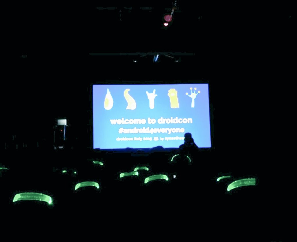 GISdevio's tweet image. Live from Droidcon Italy 2019 in Turin 📱🖥 we&apos;re excited to be here &amp;amp; looking forward to spending a great time with the Android community! @Droidconit #droidconIT #android4everyone #Android #kotlin