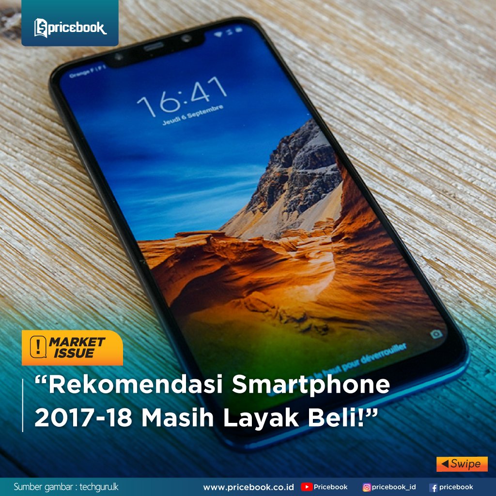 Pricebook_ID's tweet photo. Rekomendasi Pricebook buat kalian yang ingin cari smartphone yang masih OK dibeli tahun ini, bro n sist!
Geser untuk melihat semua daftarnya
.
#pricebook #pricebookmarketissue #pricebookinfo #pocophone #apple #asus #oppo #xiaomi #xiaomimi8 #zenfonemaxprom2 #galaxynotefe #oppof9 https://t.co/UjYlGX6LBZ