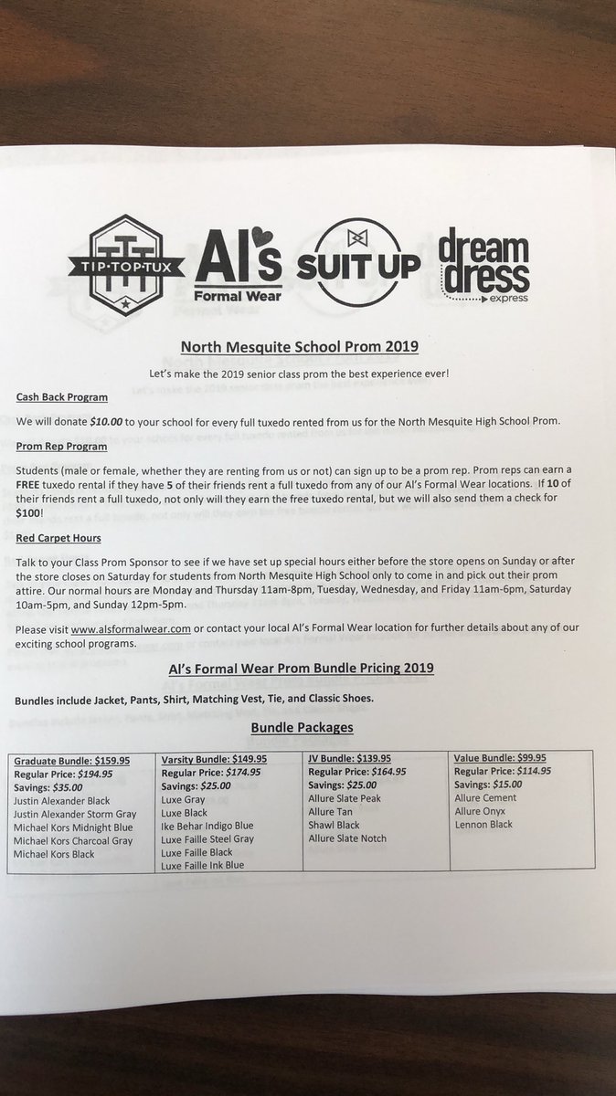 NMHS Prom Committee tweet media