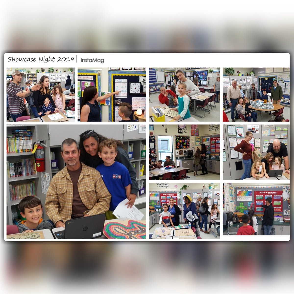 BartellsDojo's tweet photo. Oh what an incredible night to showcase our learning! Thanks to @rsvl_libraries for the community outreach. #ShowcaseNight #rcsdcrestmont #rcsdchampions https://t.co/puTO3rbOCf https://t.co/5vyLMdGuYp