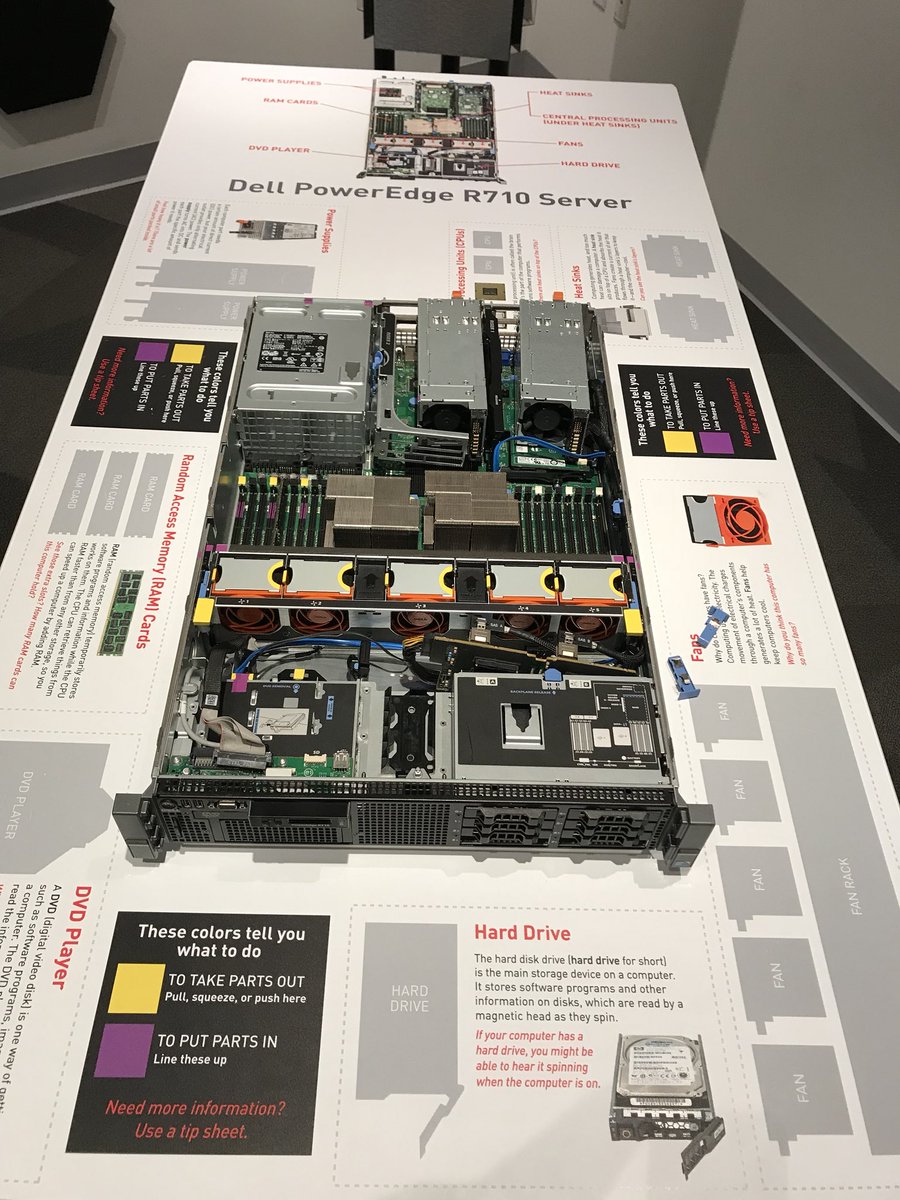 Thank you <a href="/gnowell14/">Grant Nowell</a> for arranging unique team offsite <a href="/ComputerHistory/">Computer History Museum</a>. It was fun to assemble <a href="/Dell/">Dell Technologies</a> poweredge rack #vmware #dell #poweredge #R710