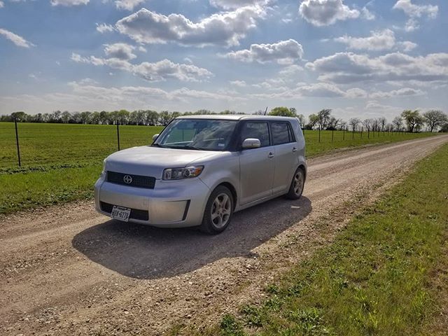 Element321's tweet photo. More Texas Backroad exploring in the old scion xB. Enjoying the spring weather.

#scionxb #scion #texasinstagram #Texas #igtexas #vanishingtexas #ig_countryside #texas_ig #ruralexploration #rural #rsa_rural  #jj_lonestartx #rsa_rurex #rsa_outdoors #ipull… https://t.co/RMraRTuPSH https://t.co/Oq2DnuAx4D