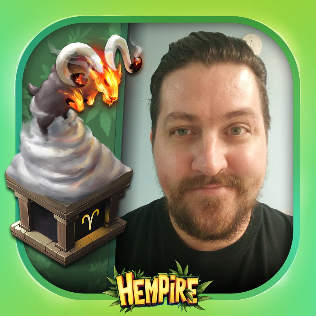 Hempiregame's tweet photo. Kraig is our Hemperor of the Week &amp; winner of 420!💎🤑

WHY DO U PLAY?
So fun! Great graphics and characters. There's always SOMETHING to do!

1/3
#playhempire #hemperor #hempire #vansticky #stonedlife https://t.co/Ffc4glbLE5