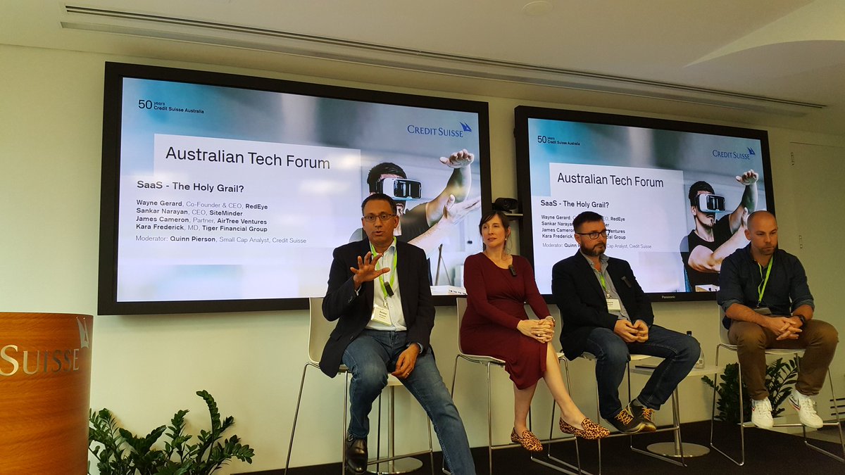 SiteMinder_News's tweet image. What&apos;s been the reason for the rise in #SaaS? Our CEO Sankar tells #CSAusTech it&apos;s about white spaces. Hotels around the world still use pen and paper.