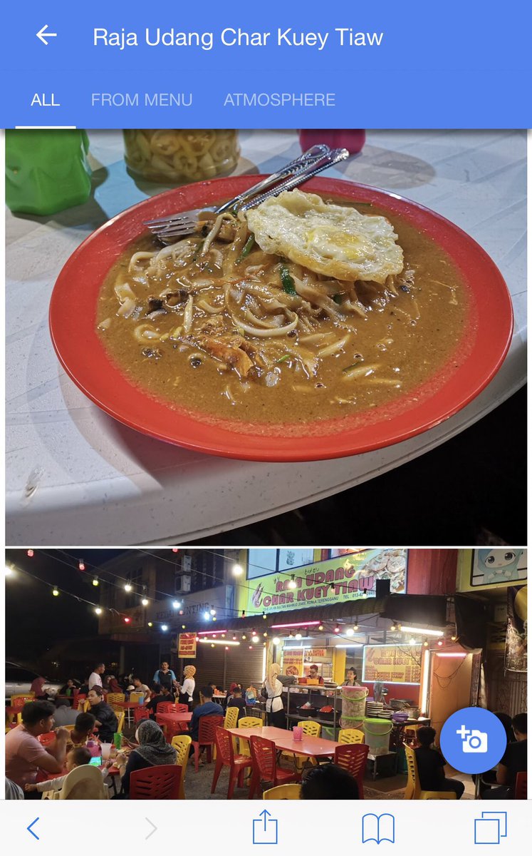 Raja Udang Char Kuew Teow (Dinner-Supper)Salah satu char kuew teow sedap dekat Kuala Terengganu : Google #TernakLemakBersamaSaroh