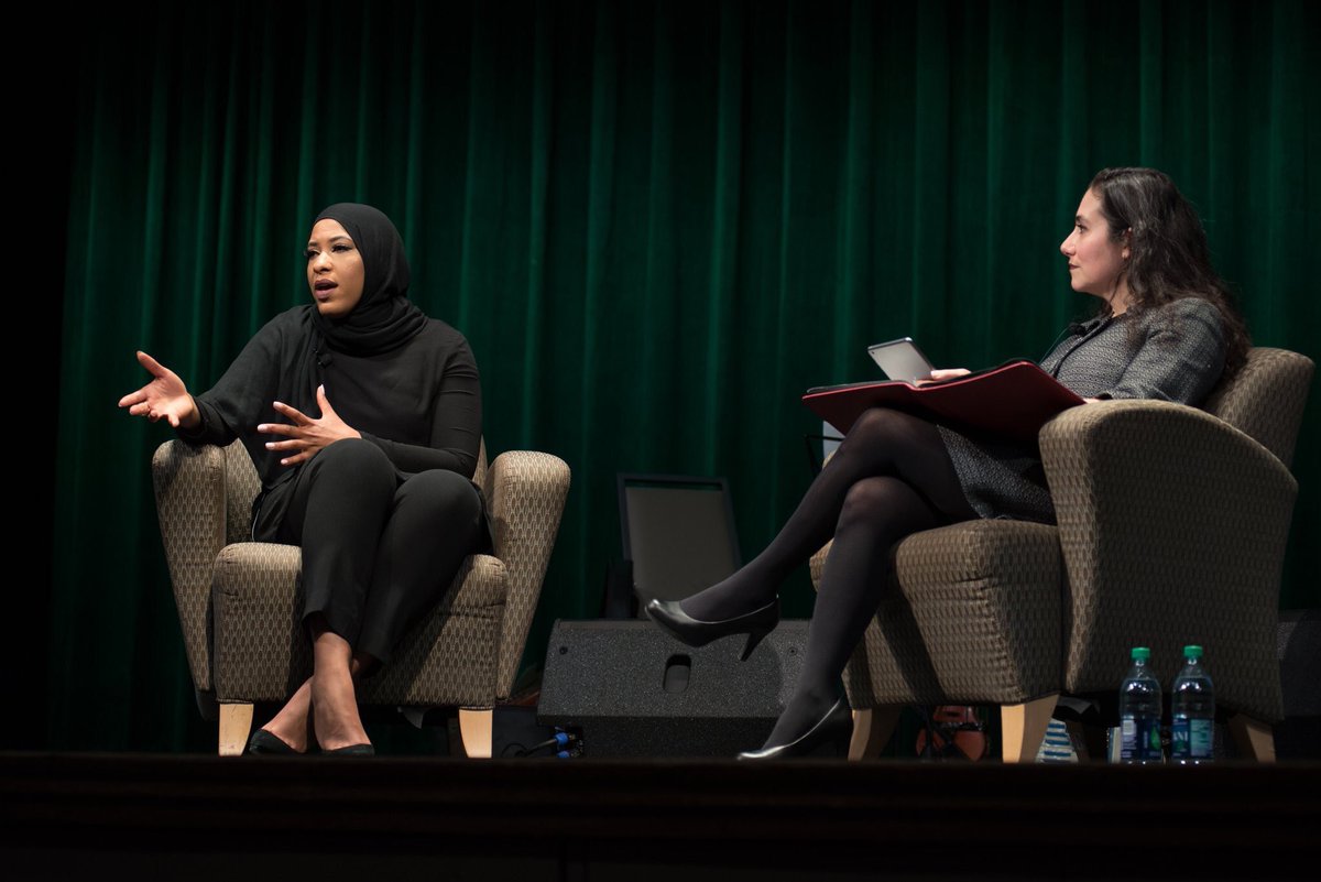 It was an honor to cosponsor the Muslim Cultural dinner, have our president @kelvanazari  open the event and meet the amazing <a href="/IbtihajMuhammad/">Ibtihaj Muhammad</a>. She is an incredible athlete and person☺️❤️