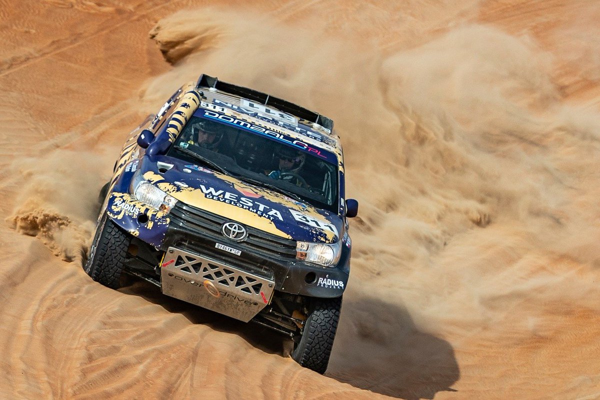 Congratulations third in autos
Aron Domzala &amp; Maciej Marton 
#abudhabidesertchallenge.
<a href="/atcuae/">ace</a> @nissanmiddleeast
#speed #desert #rallycross <a href="/fia/">FIA</a> @fimlive