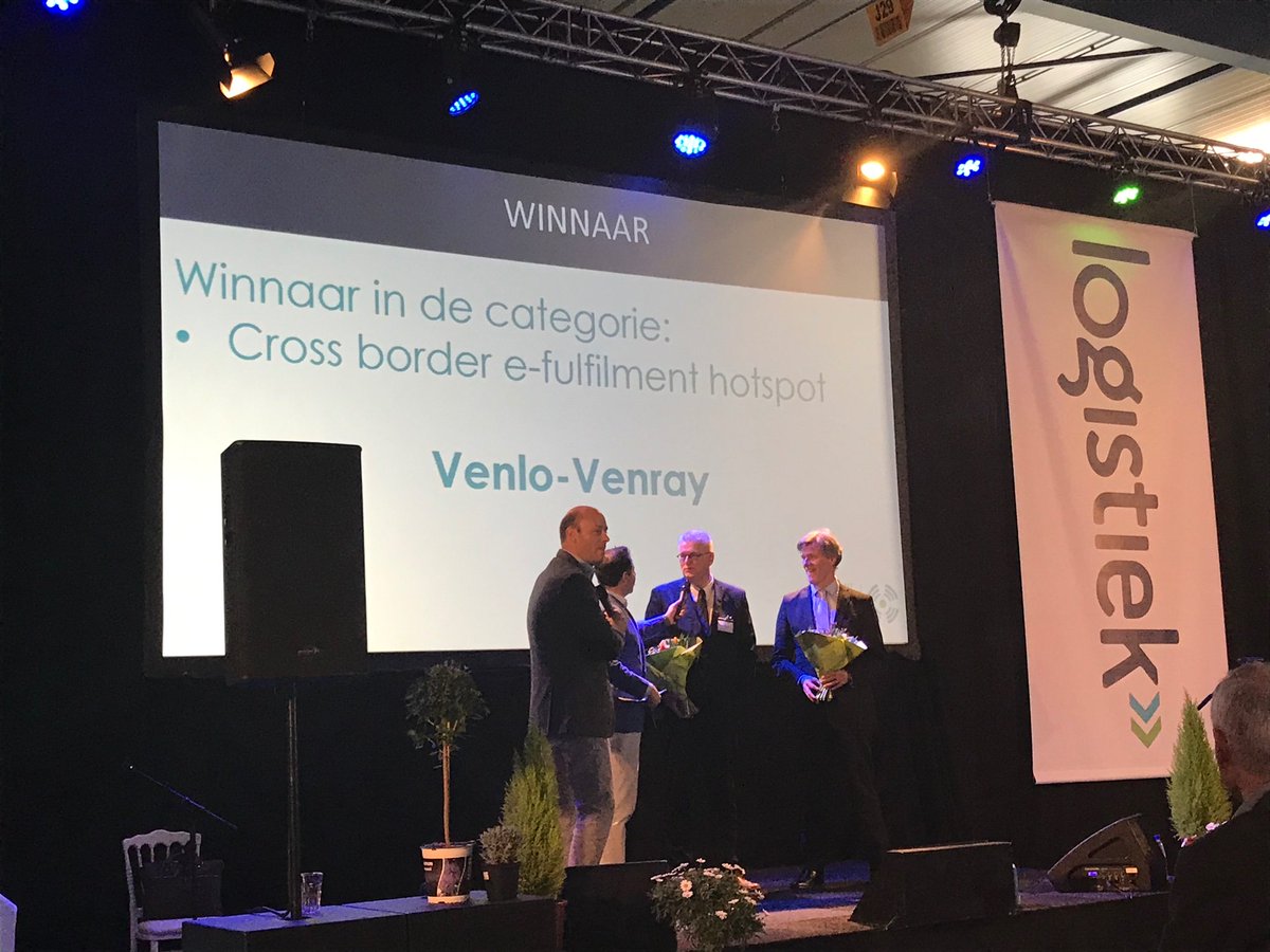 Venlo-Venray als #1 crossborder e-fulfillment hotspot uitgeroepen tijdens de logistiek Summit in Weert!