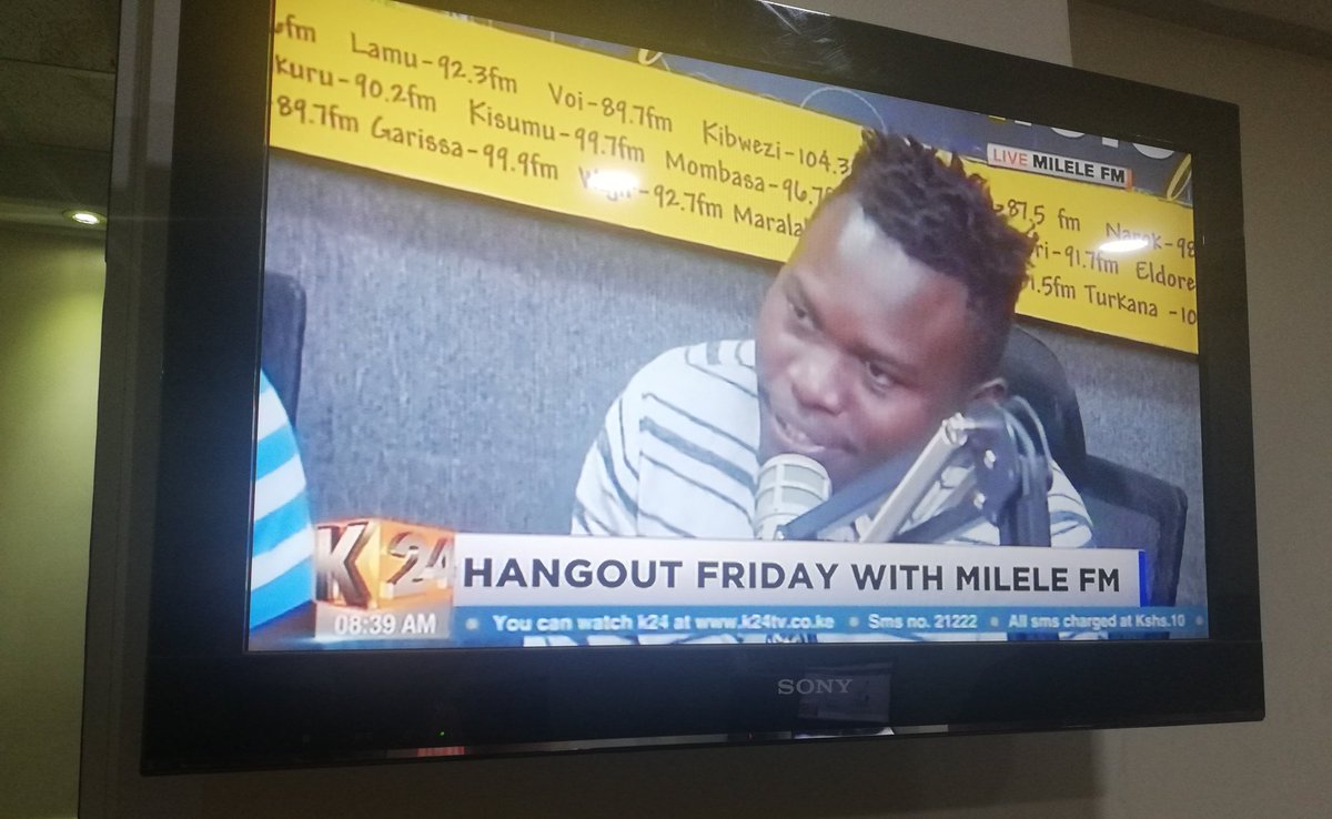 Milele_FM's tweet photo. #MileleConcertFriday @didiman_music  studioni ndani ya Hangout Friday @K24Tv @Alex_Mwakideu @JalangoMwenyewe @DJTENKENYA @DicksonMpapale @marryanne26 @irenebarungi https://t.co/aLgdYLEuEq