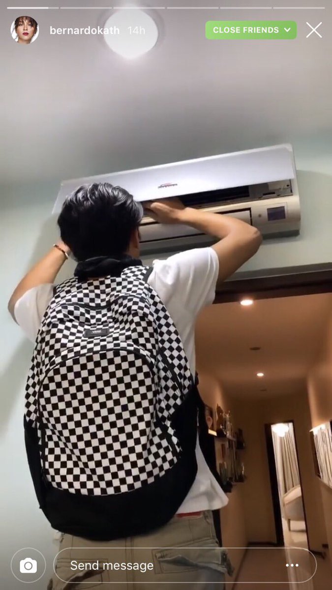 min_bernardo's tweet photo. Hello Mamang Pogi, thank you for fixing may aircon👍 https://t.co/ctyG1f3xpL