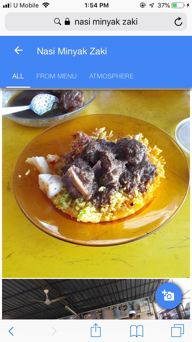 Nasi Minyak Zaki, Merbau Patah (Breakfast)Nasi minyak resepi asali turun temurun dgan pelbagai pilihan lauk gittew : Google #TernakLemakBersamaSaroh