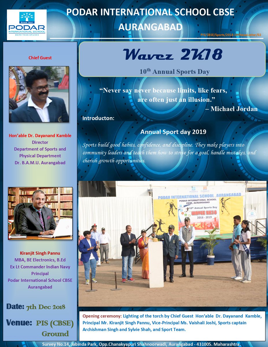 PODAR INTERNATIONAL SCHOOL CBSE AURANGABAD tweet media