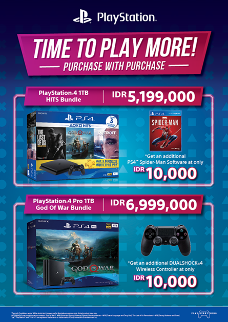 MKGLaPiazza's tweet photo. Hanya + Rp 10.000,- untuk Dualshock Wireless Controller dengan membeli Playstation di #TerminalGames . https://t.co/4WUGzLIqBo