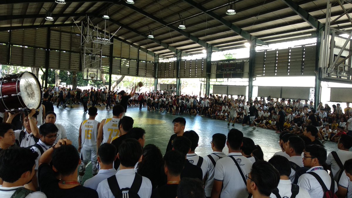 USTESC's tweet photo. It's TIME!!!!!! Help us color the P. Noval Court with Grey. Shout with pride for our Engineering Men's Basketball Team! As they face off against the College of Commerce. Happening NOW. See you there!

#ENGGPride
#TGG2019 https://t.co/fIrGMzKcYO