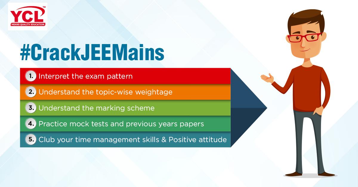 IIT- JEE exam can be easily cracked with the right strategies. YCL, the most trusted coaching institute, gives you step by step guidelines to crack the exams. ENROLL NOW! 
YCL wishes you Good Luck for JEE-Mains.
#jee #iit #exam #enrollnow 
ycljodhpur.com