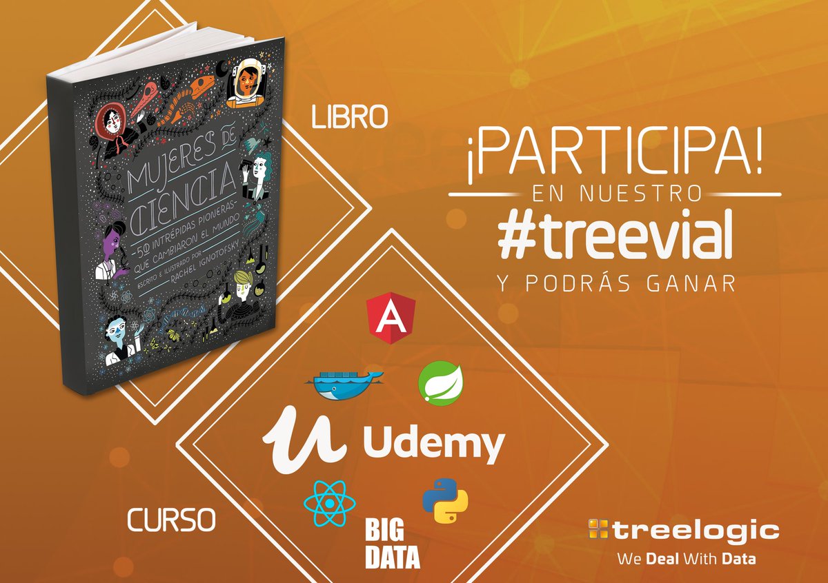 TreelogicWTM's tweet photo. Pásate por el @WTMAsturias este sábado y busca el stand de @treelogic. Participa en nuestro #treevial y podrás aprender y ganar con nosotros.🏆📚 https://t.co/QkAb7rn3iQ