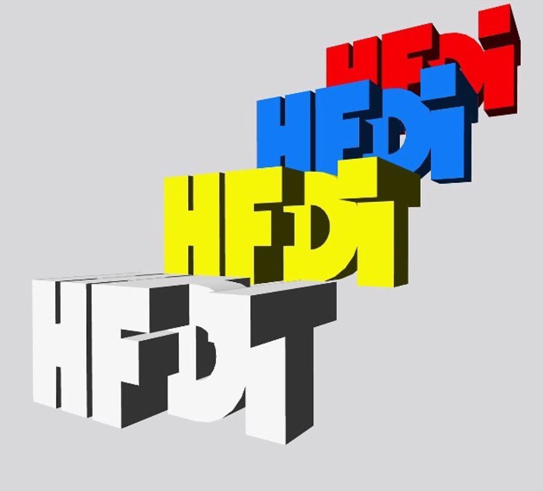 HFDTofficial's tweet photo. @HFDTofficial #HFDT #logo #design #primarycolour #art #designer. #paris https://t.co/8SNaAElVKc