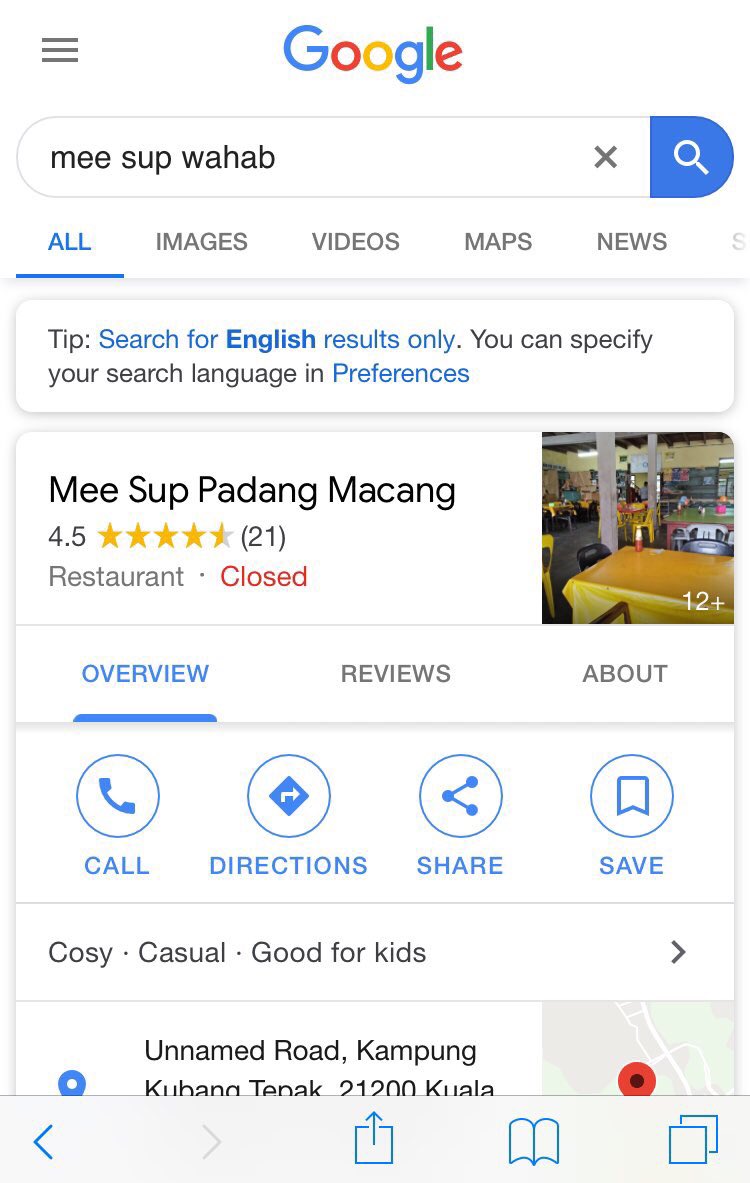 Mee Sup Padang Machang, ManirHok ni memang aku rekemen sangat sangat la. Warung bowoh rumoh je tapi sup dia Allahu dok reti nok kabo gane sedap. Keda ye buke kejap je. Dari pah aso sapa kol 7ptg gitu je. : Google  #TernakLemakBersamaSaroh