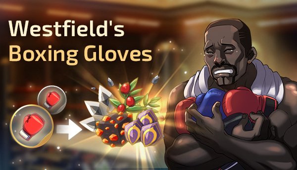 VisualShowerEN's tweet photo. Game Download: https://t.co/3mXofR4w6J  

[Blustone Event] Westfield's Boxing Gloves!
Westfield is back to help you train your skills! Collect &amp; exchange boxing gloves for skill items!
More Info: https://t.co/HtF6cdrFYa

#Blustone2 #VisualShower #Training #Train #Westfield https://t.co/weFrsc6rga