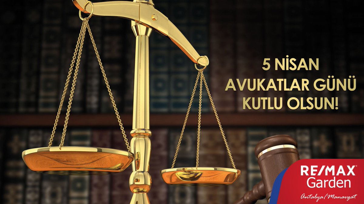 Güvenliğimizin teminatı olan tüm avukatlarımızın 5 Nisan Avukatlar Günü'nü kutluyoruz.
#manavgat #remaxmanavgat #remaxgarden #remaxturkiye #avukatlargunu #besnisanavukatlargunu