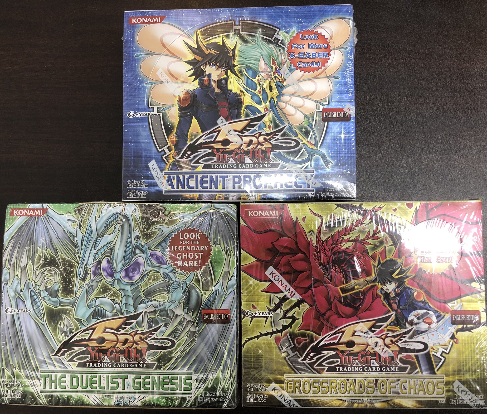 Tcgshop193大須店 買取強化中 遊戯王 Yugioh うおおぉぉぉぉ 海外版未開封boxにゅうかぁぁあ ザデュエリストジェネシス クロスローズオブカオス エンシェントプロフェシー です お探しの方は是非是非 193大須 T Co Ewo8xhlhzo