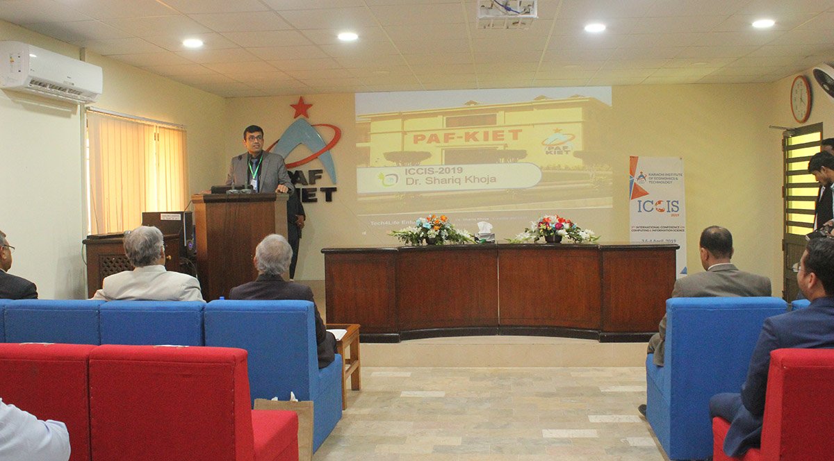 Tech4Life1's tweet photo. Dr. Shariq Khoja
CEO, Tech4Life Enterprises
invited as Chief Guest in 3rd International Conference on Computing & Information Sciences @PAFKIETPakistan
#Tech4Lifeenterprises https://t.co/elOevk8JtN