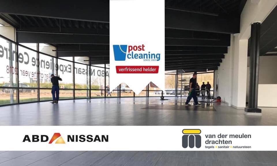 In opdracht van Van der Meulen Drachten de nieuwe vloer mogen opleveren van ABD #Nissan. Volgende week pakken we de #eindschoonmaak op zodat de grote verhuizing kan beginnen. #VerfrissendHelder