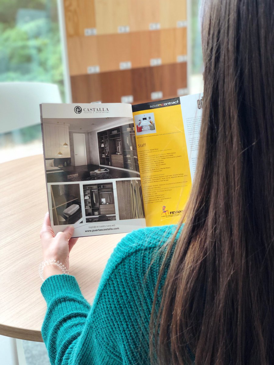 puertascastalla's tweet photo. Castalla, puertas e interiorismo presente en la edición de abril de la revista #SPAINCONTRACT. Visita nuestra web e inspírate con los productos que te ofrecemos.
➖ https://t.co/EUdK91PQeL https://t.co/EKC0Yf0v3O