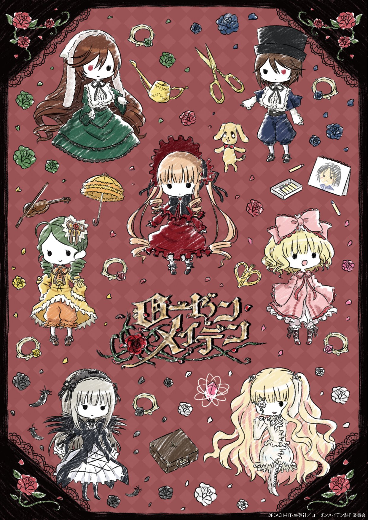 ローゼンメイデン グラフアート限定 アクスタ 真紅 初期