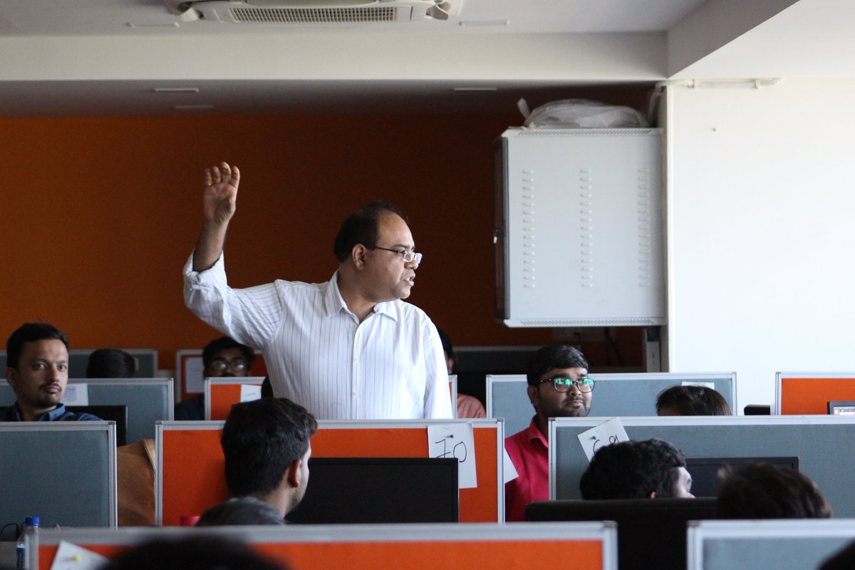 BacancyTech's tweet image. We at bacancy love our weekly #Training &amp;amp; #Development sessions to our curious minds. Here is a quick glimpse- A similar training session by Mr. Rajiv Mehta on #ServerlessTechnology it was like always very insightful with some very interesting learning sections.