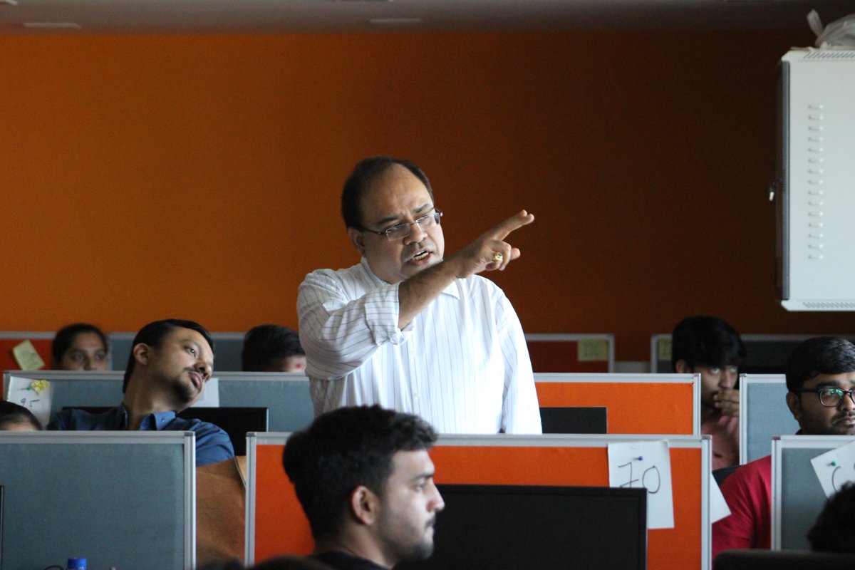 BacancyTech's tweet image. We at bacancy love our weekly #Training &amp;amp; #Development sessions to our curious minds. Here is a quick glimpse- A similar training session by Mr. Rajiv Mehta on #ServerlessTechnology it was like always very insightful with some very interesting learning sections.
