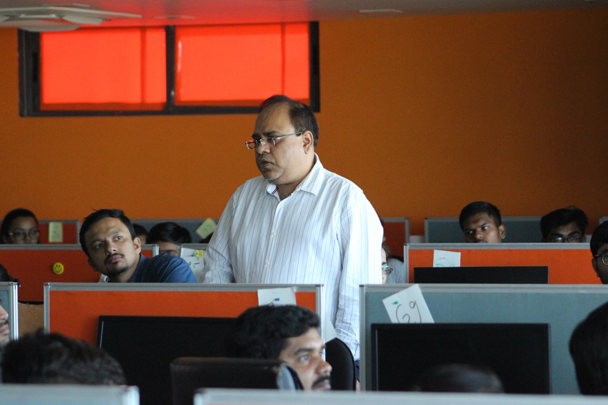 BacancyTech's tweet image. We at bacancy love our weekly #Training &amp;amp; #Development sessions to our curious minds. Here is a quick glimpse- A similar training session by Mr. Rajiv Mehta on #ServerlessTechnology it was like always very insightful with some very interesting learning sections.