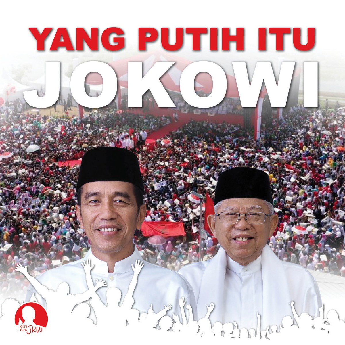 IlatoVatma's tweet photo. Ayoo putihkan TPS. dan jangan lupa ke TPS pakai baju putih biar makin komplit. @HilvanaS @ciptoabdullah @RisnaSaipi   #YangPutihItuJokowi https://t.co/BZQwNasKcp
