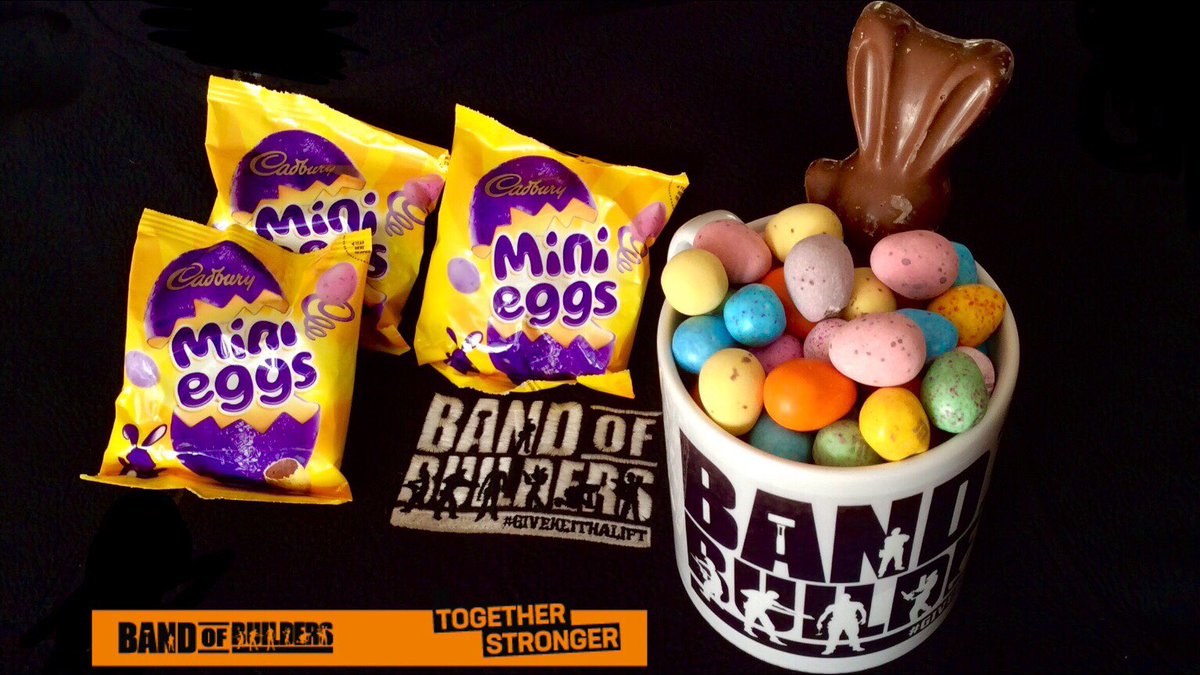 EASTER EGG COMPETITION! Guess the number of eggs BoB the Bunny has in his mug and you could win a Band of Builders mug full of eggs. Closest wins (tie breaker may be rqd) FOLLOW us and RT. Single entry, UK only. Ends midnight 22/4/19 #fridayfreebie #Competition
