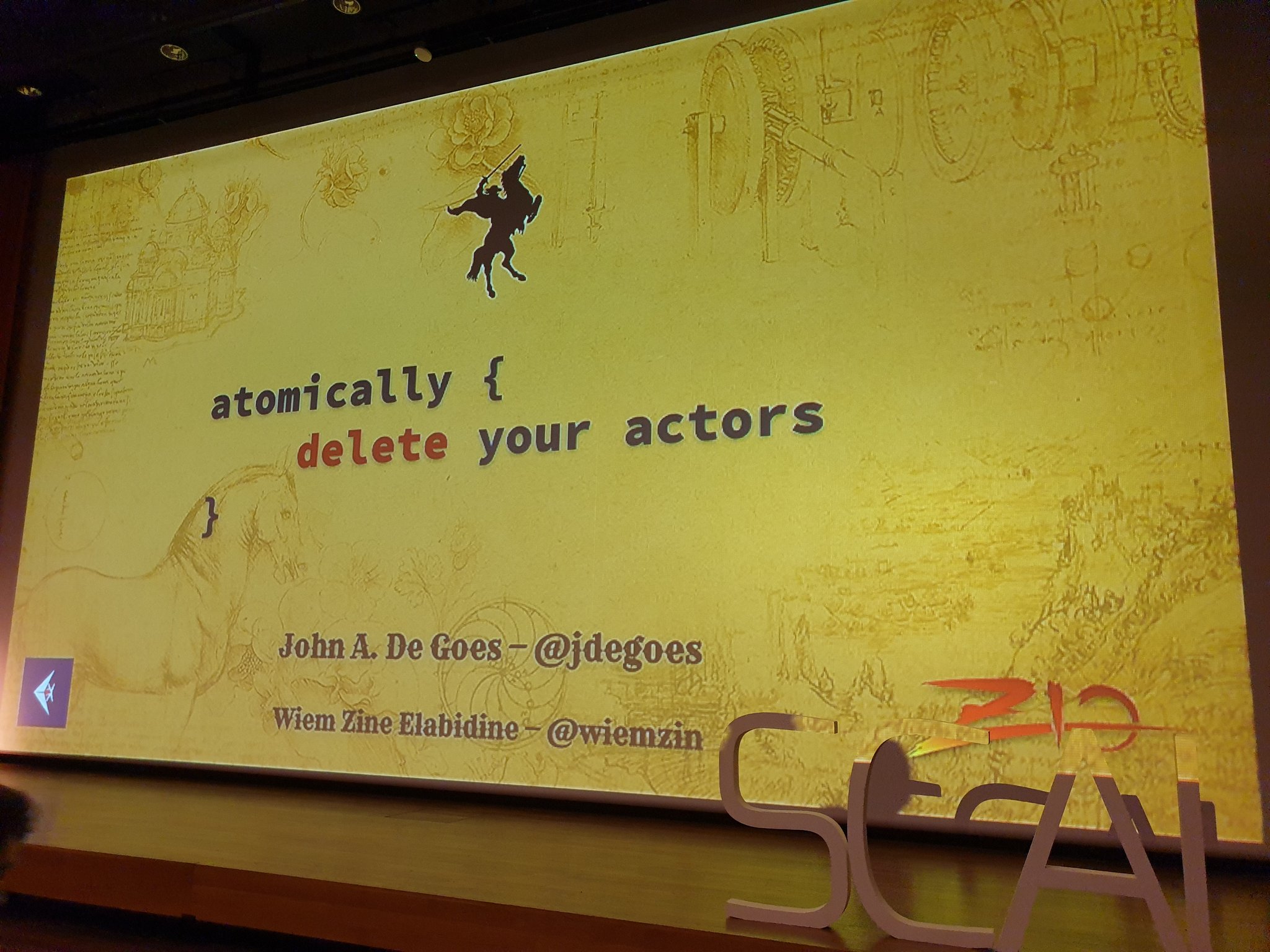 Robert Podsiadly The First Lecture In Scalar Scala Scalar Scalarconference19 T Co Dinpx74l3u Twitter