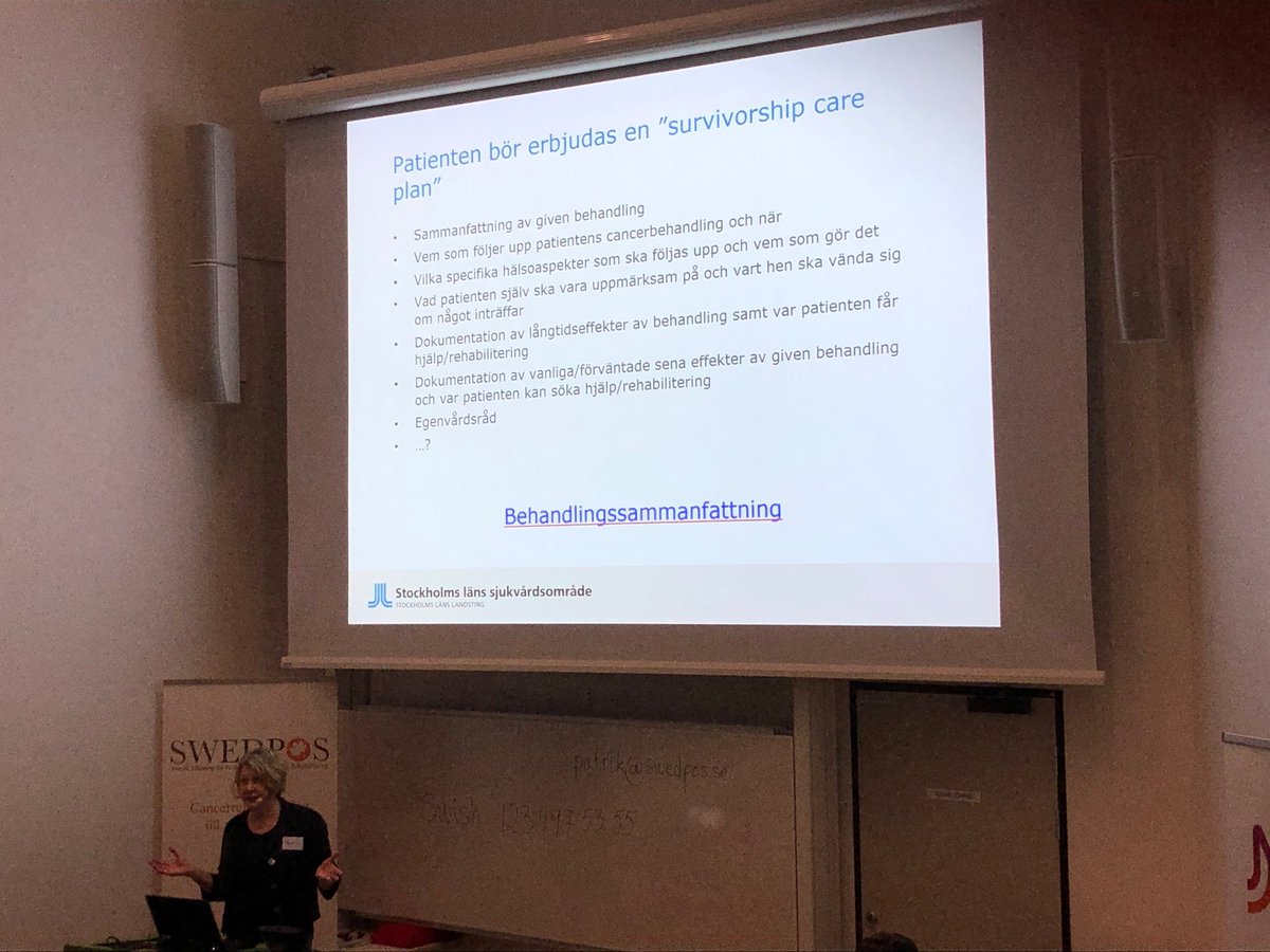 Margareta Haag (@margaretahaag) on Twitter photo <a href="/Spiggorian/">Maria Hellbom</a> om survivorship Care plan <a href="/CancerNatverket/">Nätverket mot cancer</a> på. <a href="/swedpos/">SWEDPOS</a> konferens i Uppsala <a href="/Spiggorian/">Maria Hellbom</a> om survivorship Care plan <a href="/CancerNatverket/">Nätverket mot cancer</a> på. <a href="/swedpos/">SWEDPOS</a> konferens i Uppsala