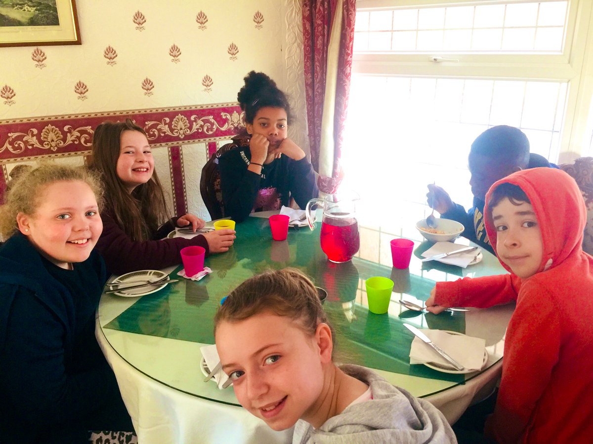 Good morning!  <a href="/Whyteleafe_sch/">Whyteleafe School</a> bags are packed, rooms are empty and breakfast is being served.  #WhyteleafeOnTour #IOW2019 #LastBreakfast #Day5